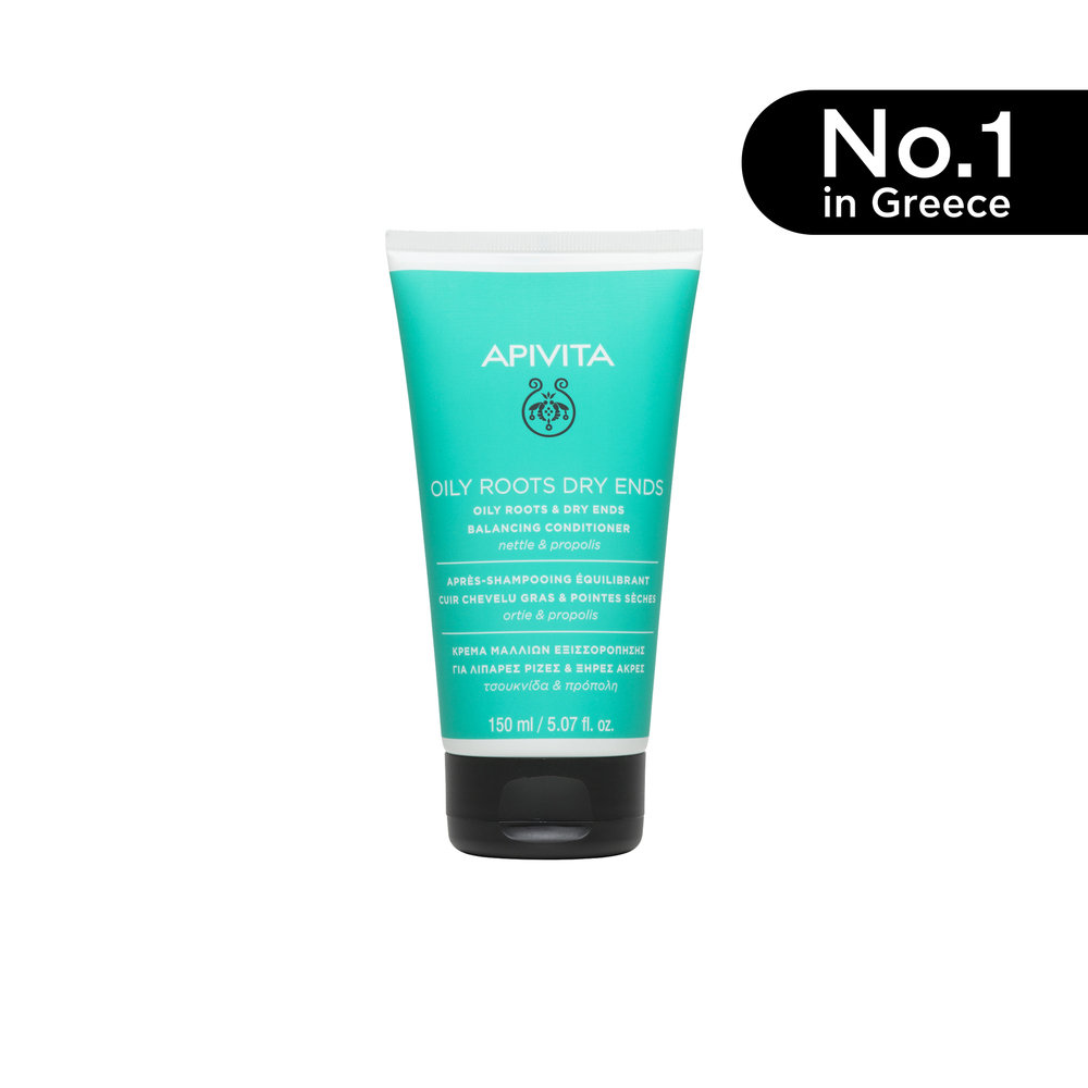 Apivita Oily Roots And Dry Ends Balancing Conditioner 150ML