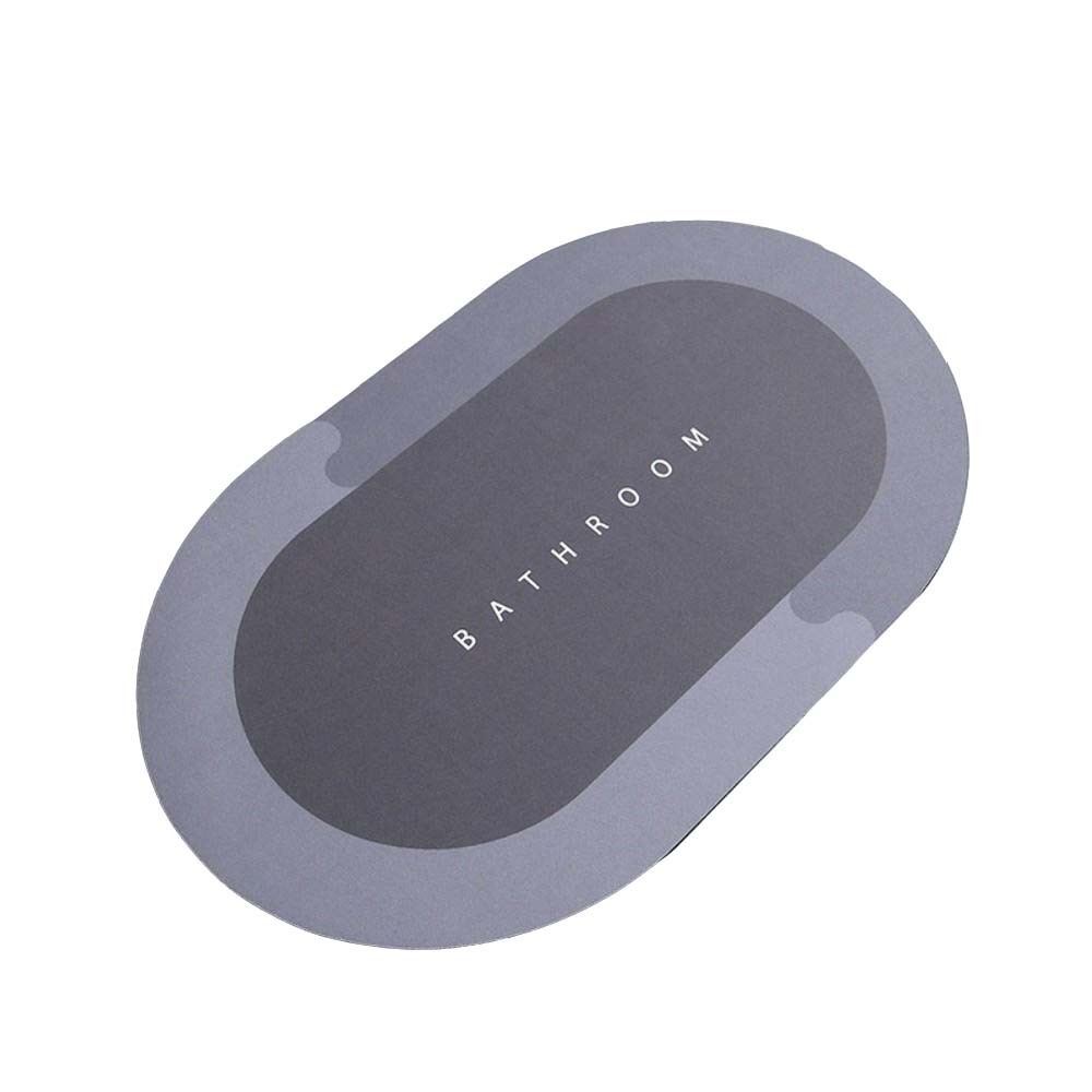 ရာဘာခြေသုတ်ပုံသစ် Gray KPT-0497