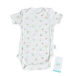 TC2023M Tiny Cozy Airy Cotton Body Suite (Short Sleeve) Strawberry