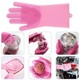 Beauty House Silicone Dishwashing Cleaning Gloves