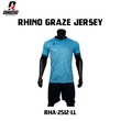 Rhino Graze Jersey RHA-2512-LL Light Blue XXL