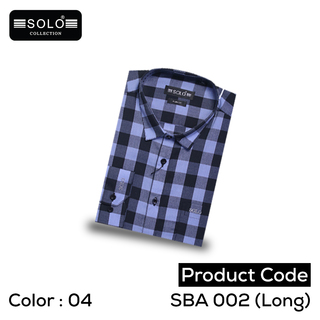 Solo Collection SBA 002 (Long) Slim Fit Shirt Extra Large 06