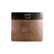 Simple Bed Sheet 5PCS 6ftx6.5ftx9in Khaki (Fit)