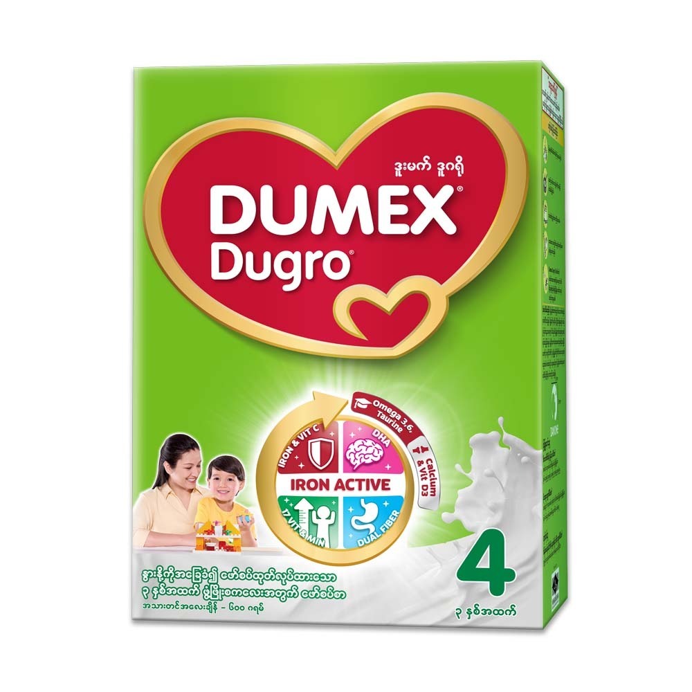 Dumex Dugro Milk Powder Step-4 600G (3 Years & above) 