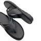 Sin Pauk Men Leather Slipper YS-004 Black (No-43)