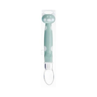 Baby Cartoon Silicone Spoon Green10778
