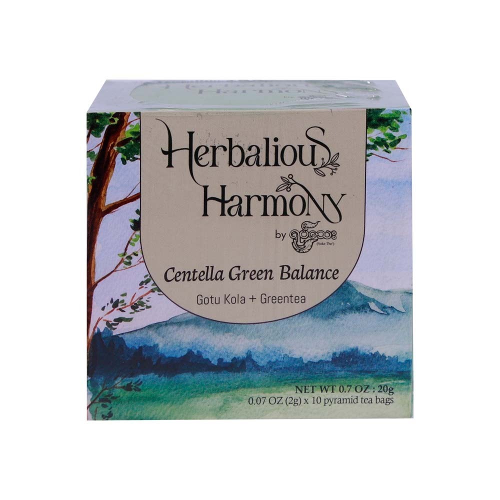 Herbalious Harmony Centella Green Tea 10PCS 20G