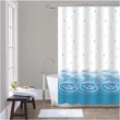 Waterproof Shower Curtain 1PC KPTHL00096 Random