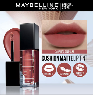 Maybelline Color Sensational Cushion Matte Liquid Lips 6.4ML Cm 14 Sunset Affair