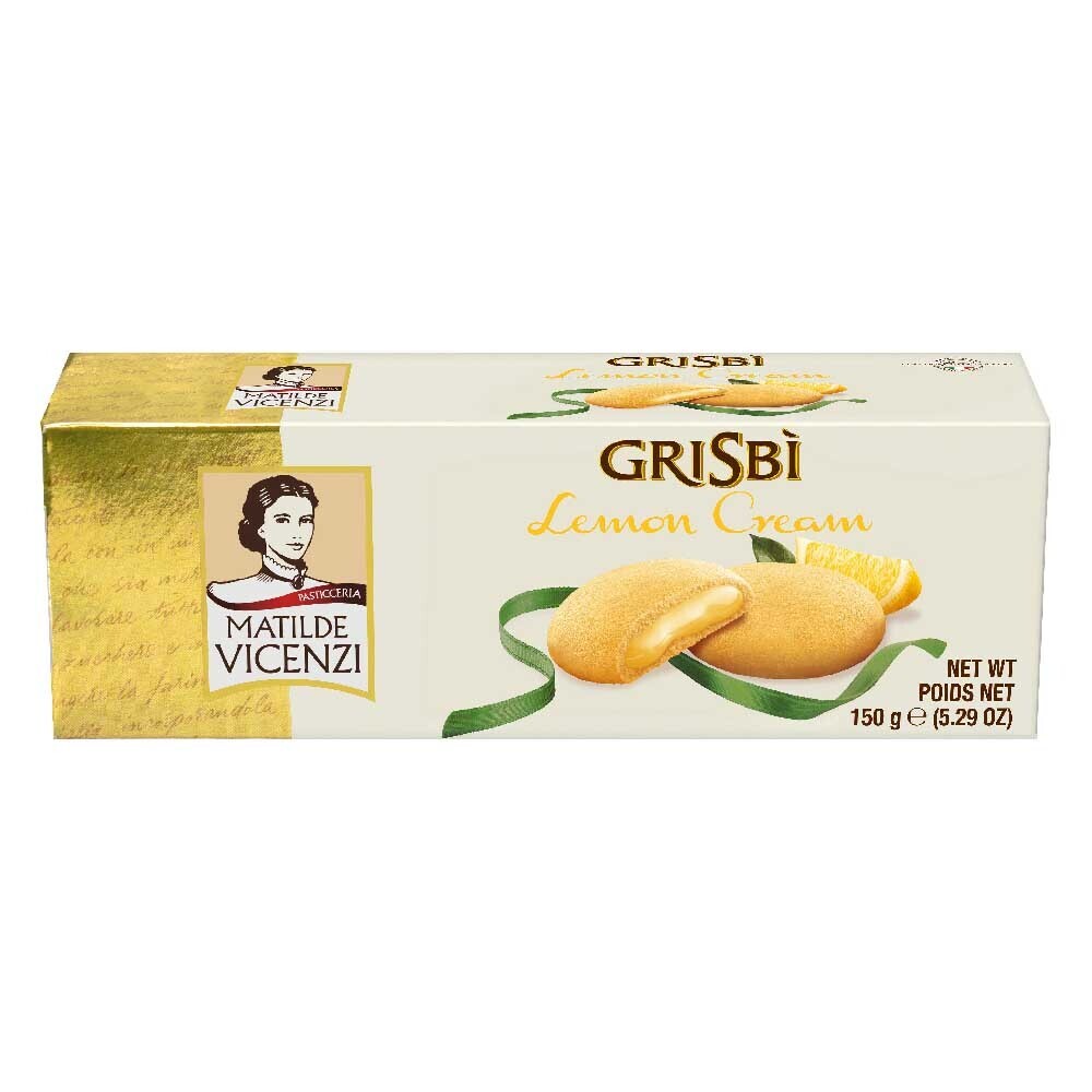 Vicenzi Grisbi Classic Cookies Lemon 150G