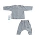 TC10212M Tiny Cozy Baby Comfy Set Dark Grey