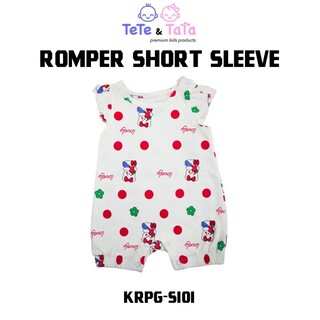 Tee RayKid Romper Short Sleeve KRPG-S101 (9-12Month) Yellow
