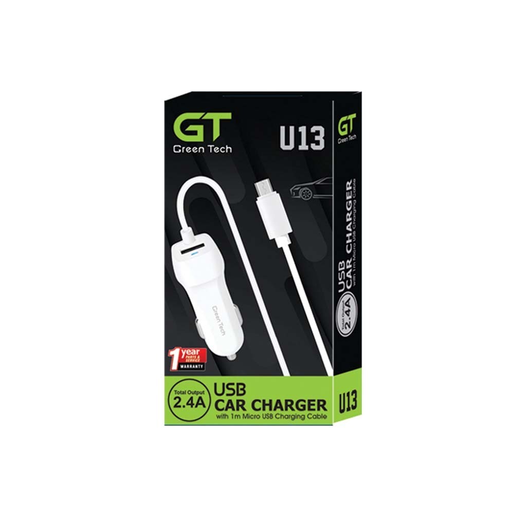 Green Tech Mobile Accessories GTCC - U13 White