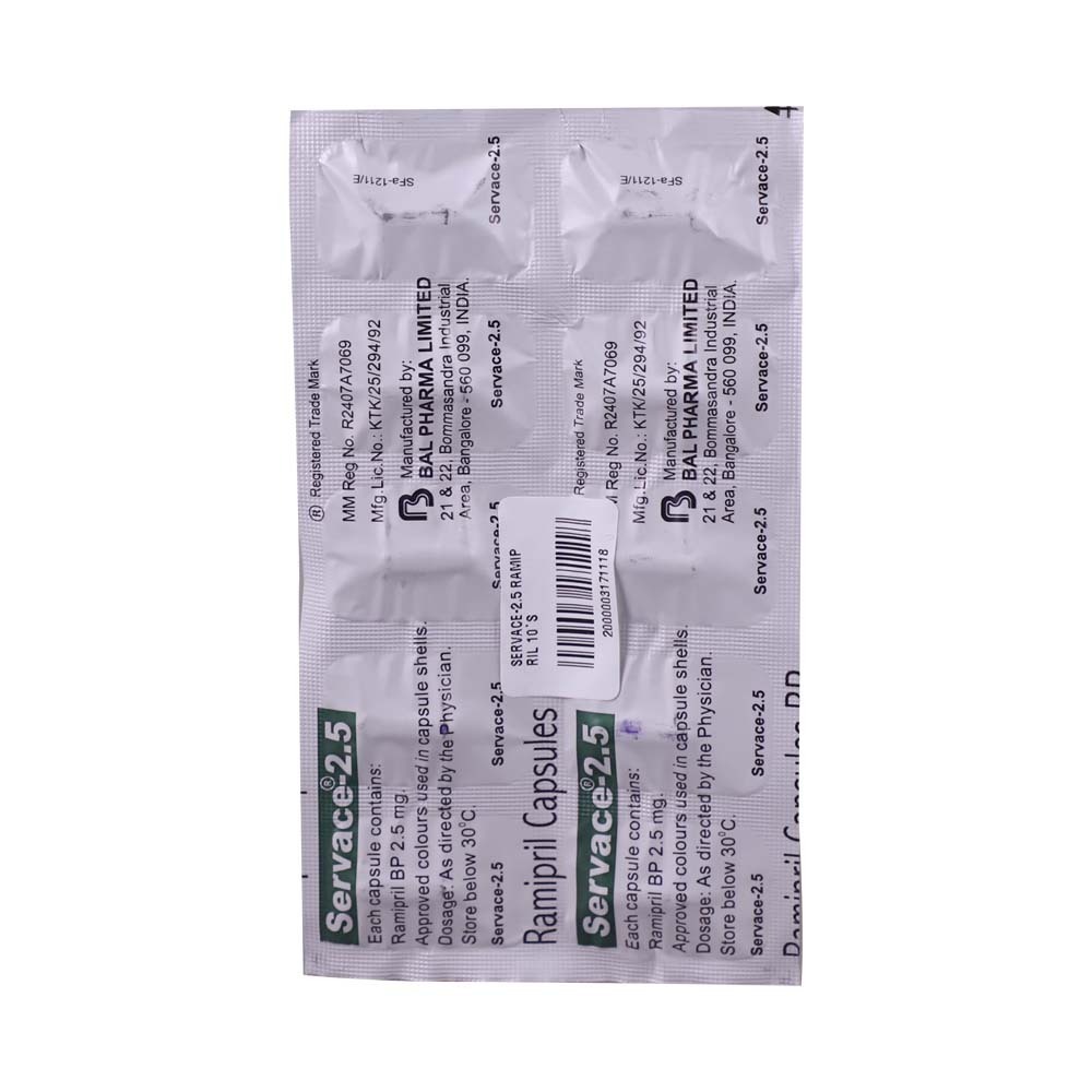 Servace-2.5 Ramipril 10PCS