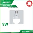 Premier Led Bulb 9W Screw Type PLED-AC9WASSTDL