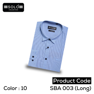 Solo Collection SBA 003 (Long) Slim Fit Shirt Medium 06
