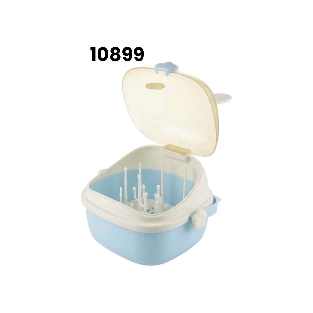 Baby Cele Milk Bottle Drying  Storage Box 10899 (Blue)