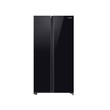 Samaung Side by Side 2 Door Refrigerator RS62R50012C/ST 655LTR (Black)