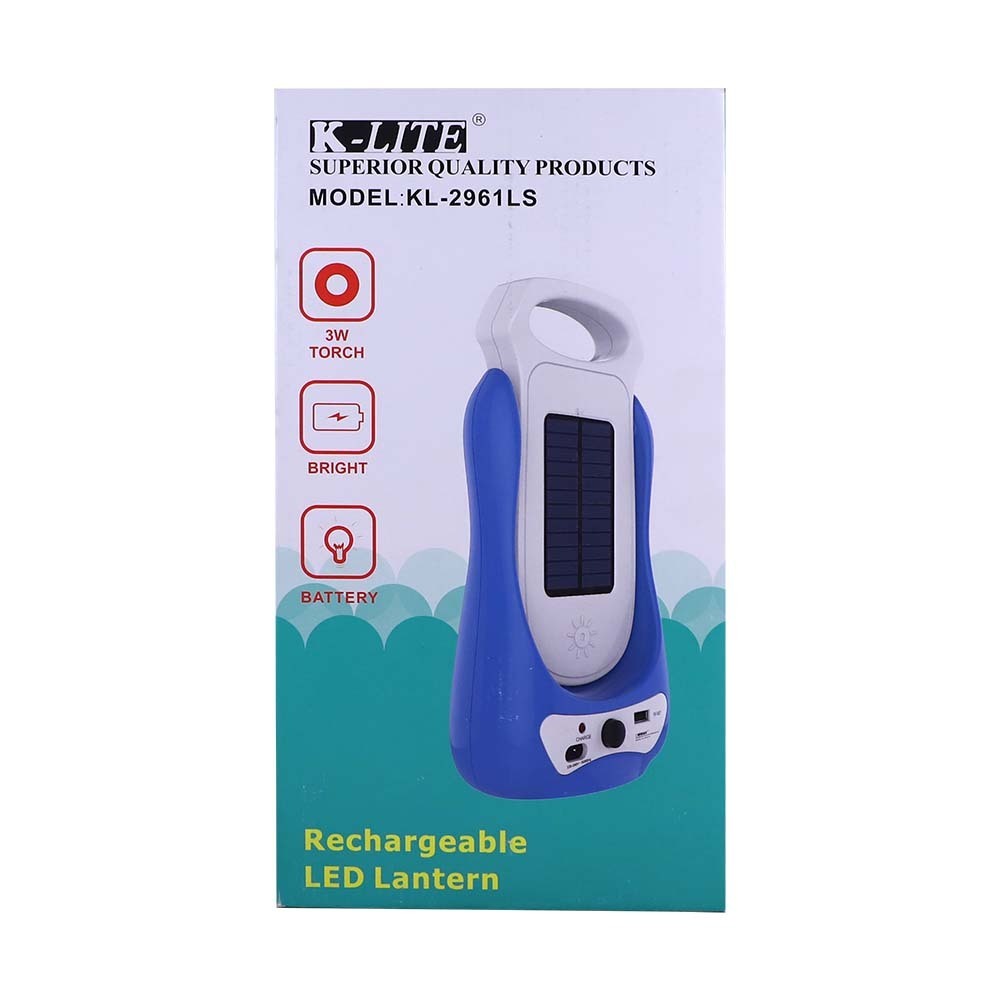 K-Lite Solar Led Lamp KL-2961LS