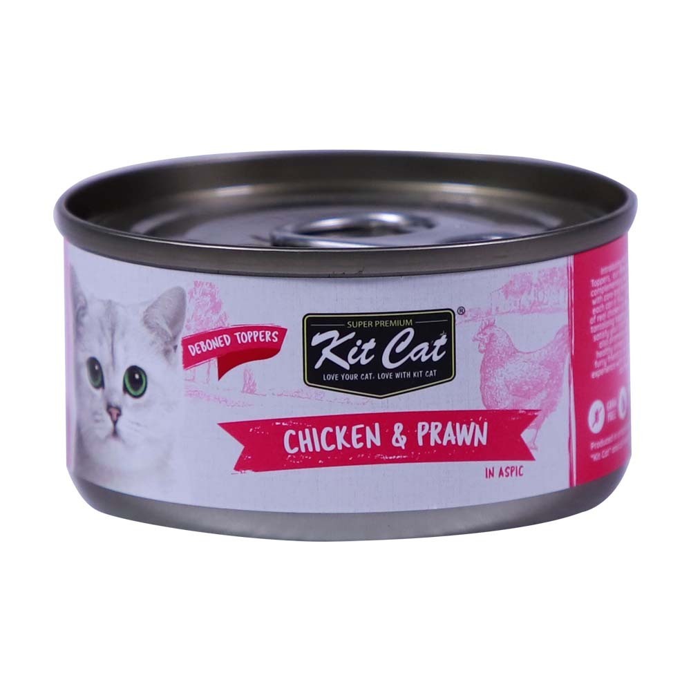 Kit Cat Wet Food Chicken & Prawn 80G