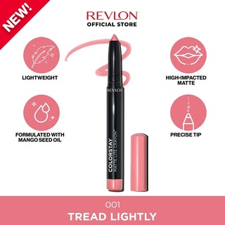 Revlon Colorstay Matte Lite Lip Crayon 1.4G (003 Souffle All Day)