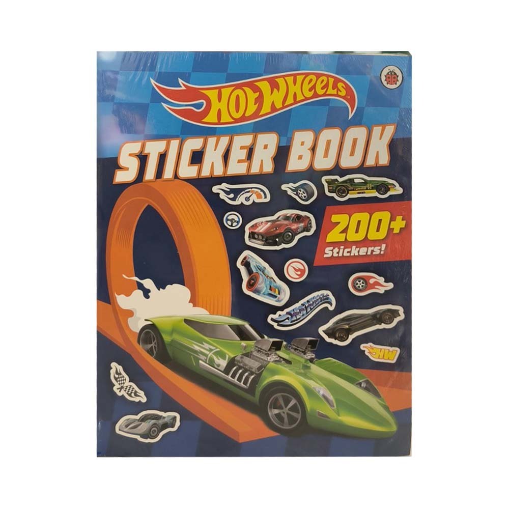 Hot Wheels Sticker Book