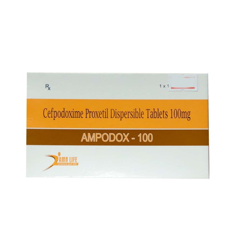 Ampodox-100 Cefpodoxime Proxetil 100MG 10PCS
