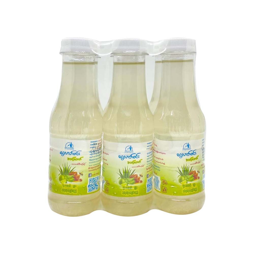 Ngwe Larb Minn Aloe Vera Honey Lime Juice 180ML x 6PCS