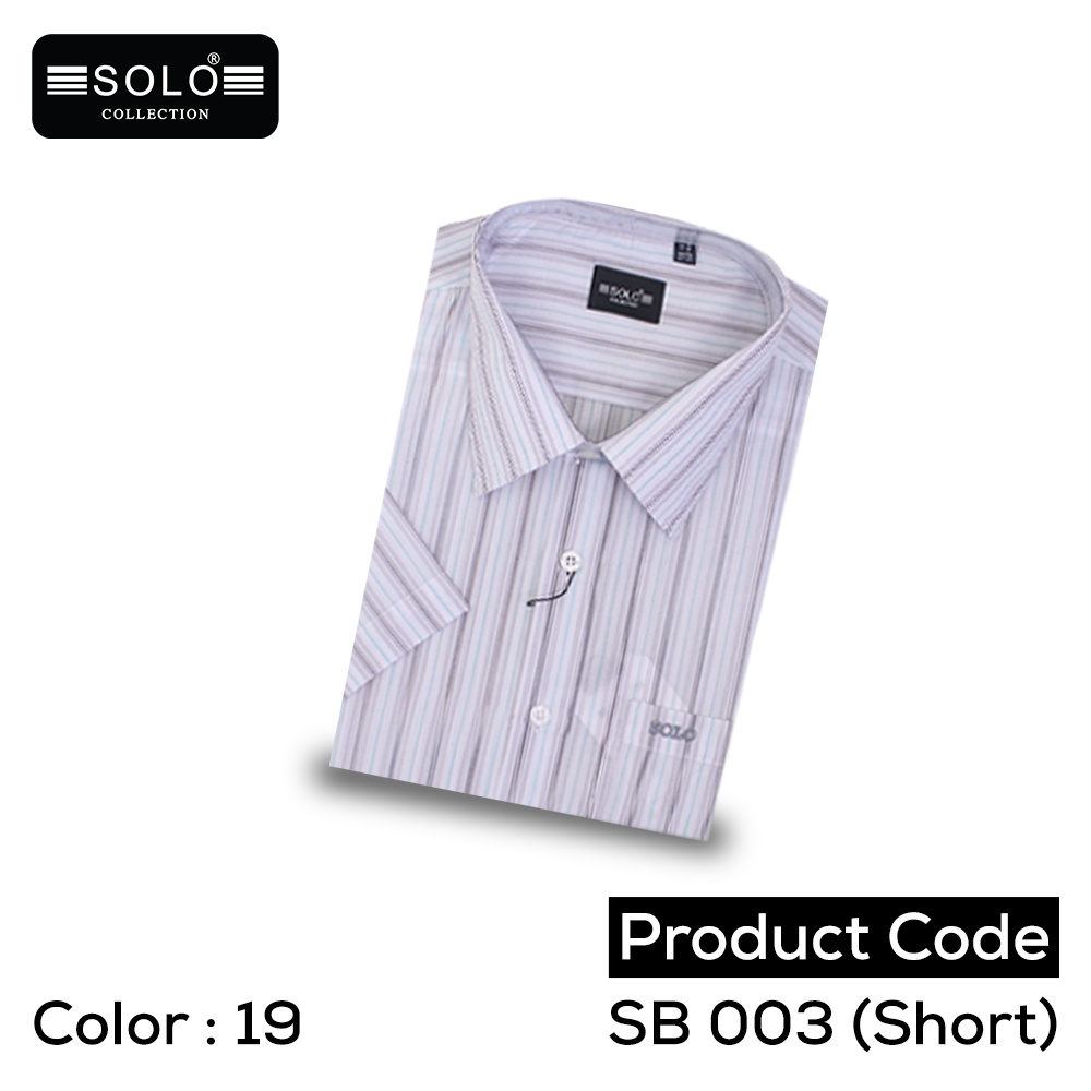 Solo Collection SB 003 (Short) Regular Shirt Medium 19