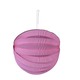 Uncle Gyi Plain Pumpkin Paper Lantern 10PCS x 1Pack Pink
