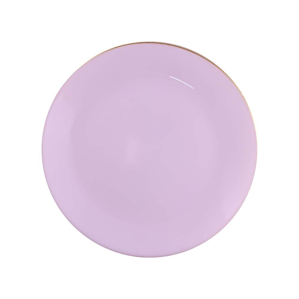 Mp Pink Gold Line Dinner Plate 10IN CP571