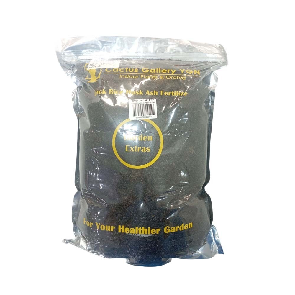 Cactus Gallery Black Rice Husk Ash Fertilizer