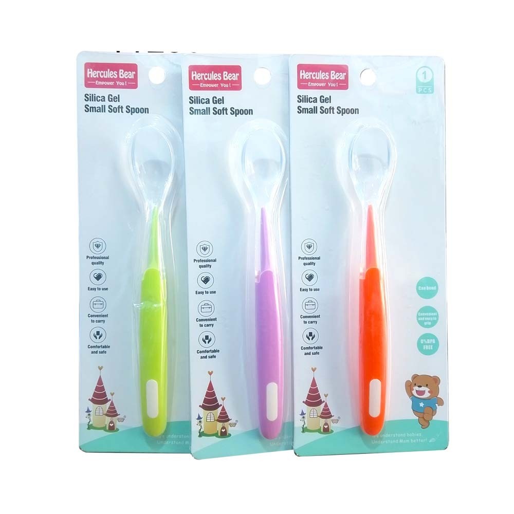 Baby Cele Silica Gel Small Soft Spoon 2PCS Random 11286