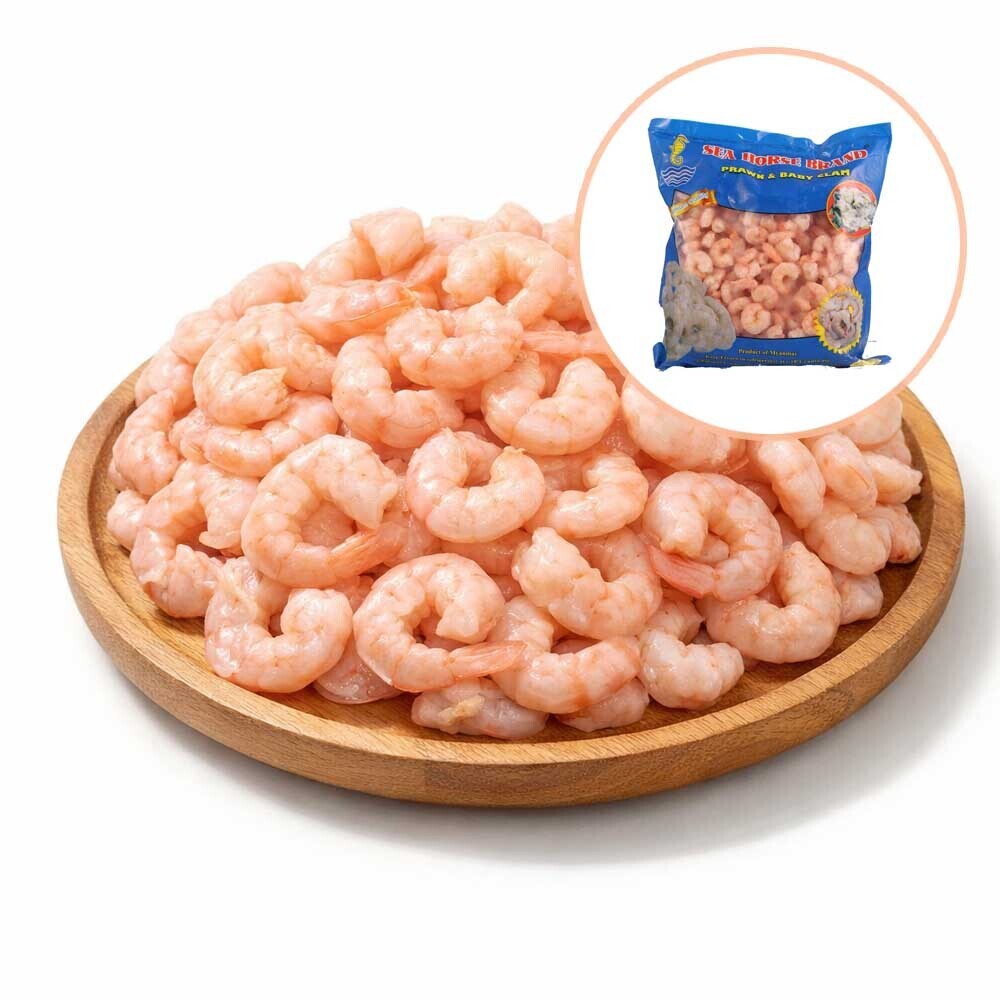 Sea Horse Cooked Pink Peeled Deveined Prawn 500G