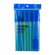 City Value Bending Plastic Straw 100PCS (Mix Color)