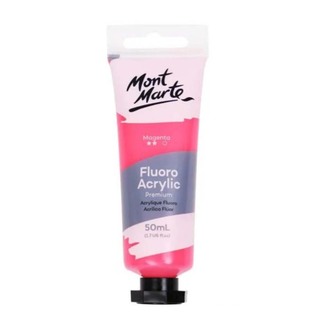 Mont Marte Fluoro Acrylic Paint Premium 50ML Green