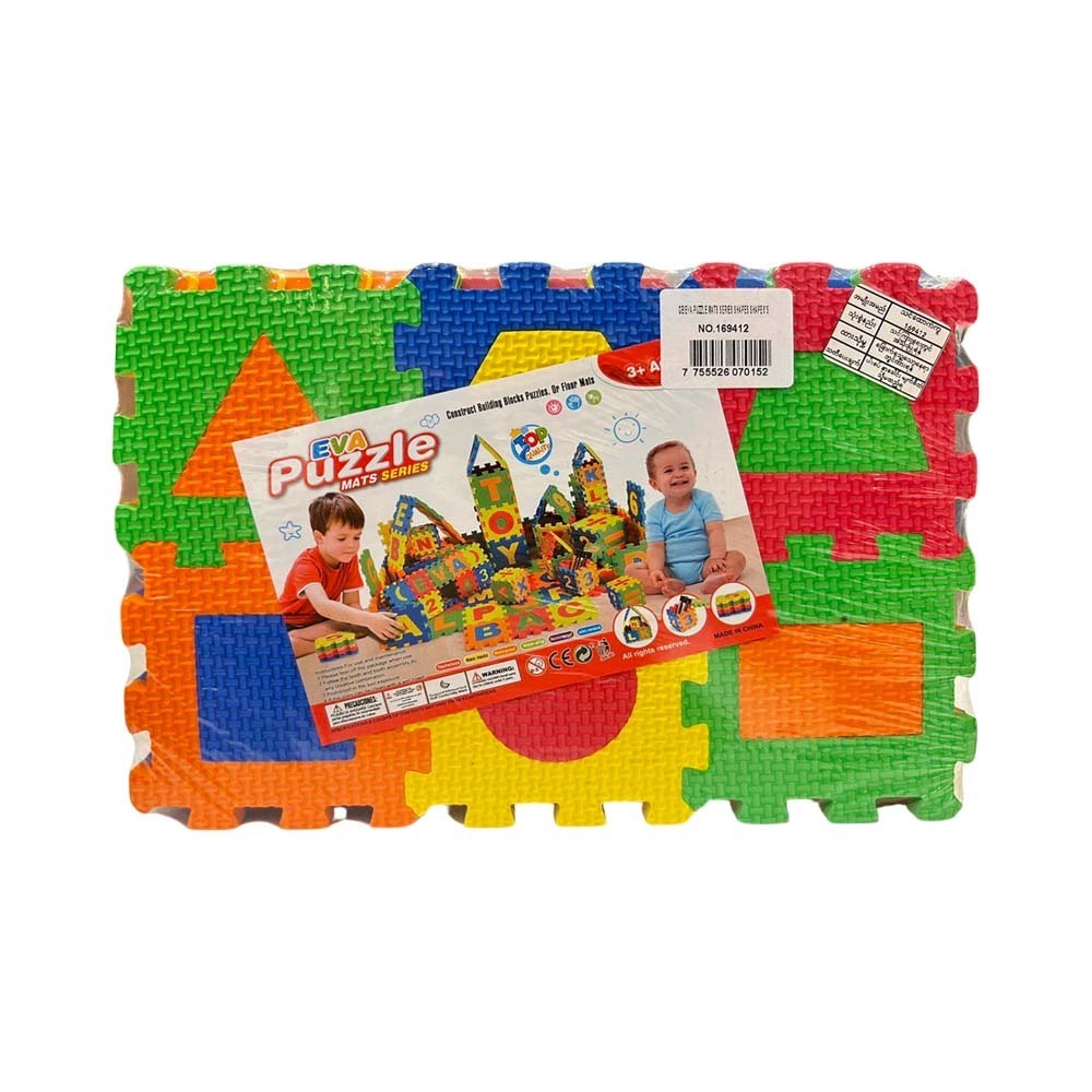 GB EVA Puzzle Mats Series Shape 6PCS