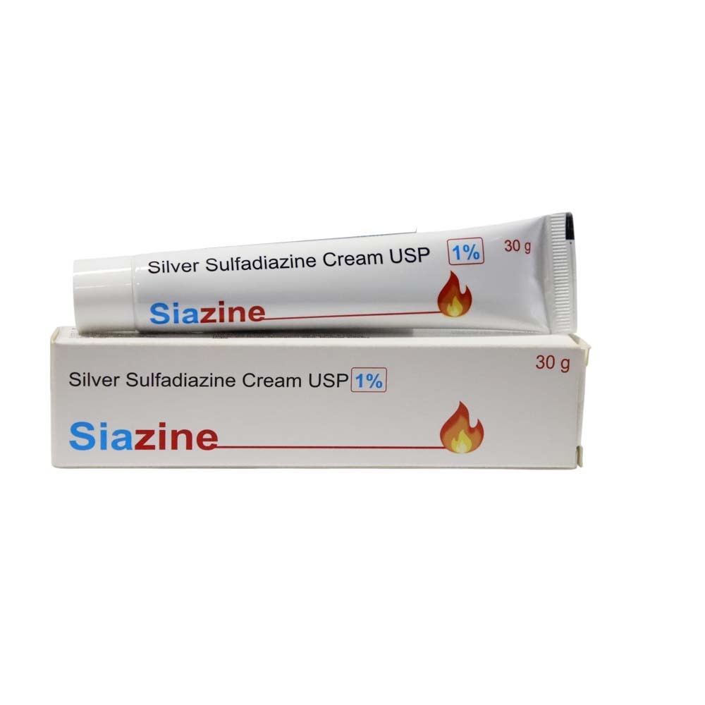 Siazine Silver Sulfadiazine Cream 1% 30G
