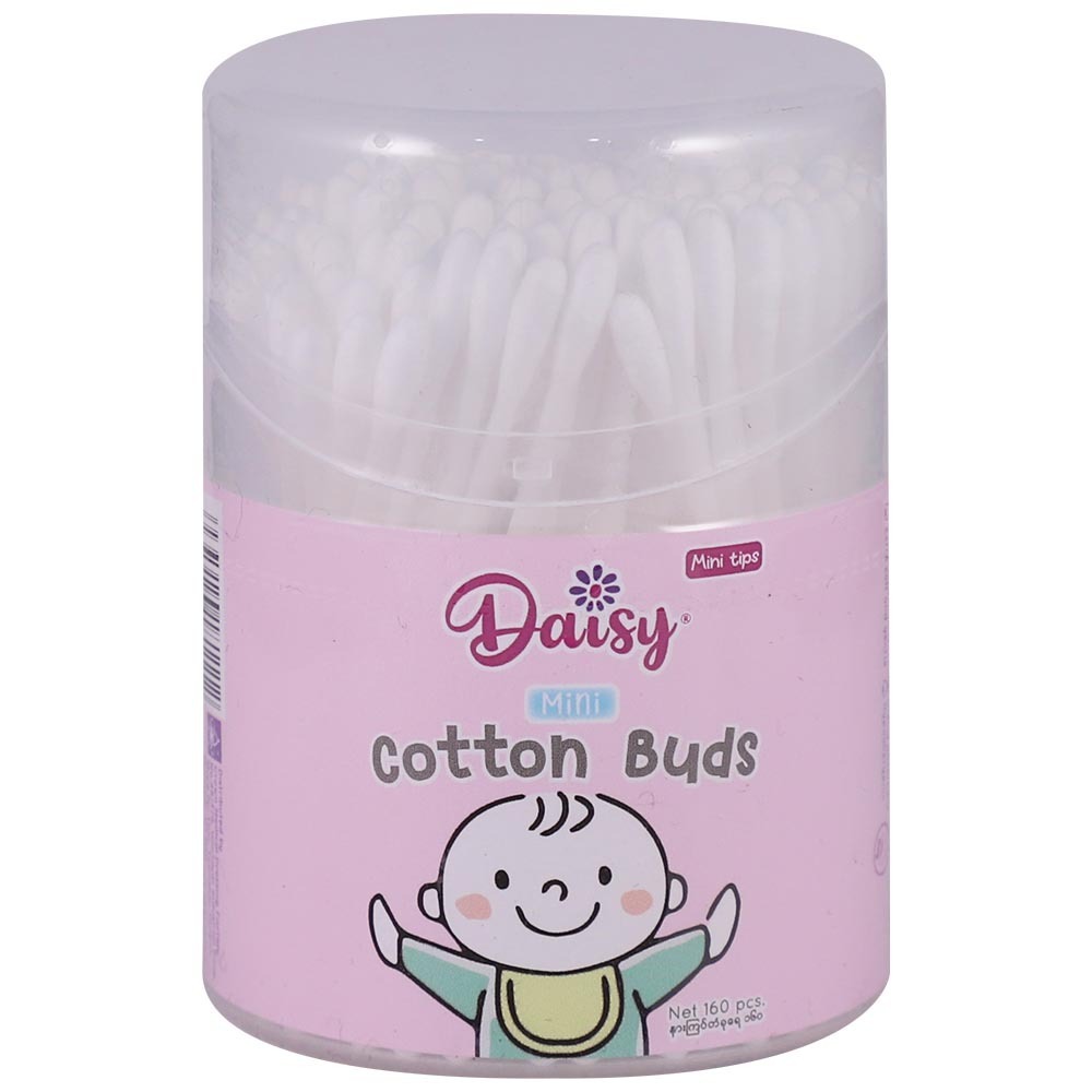 Daisy Cotton Ear Buds Extra Thin 160PCS (Box)