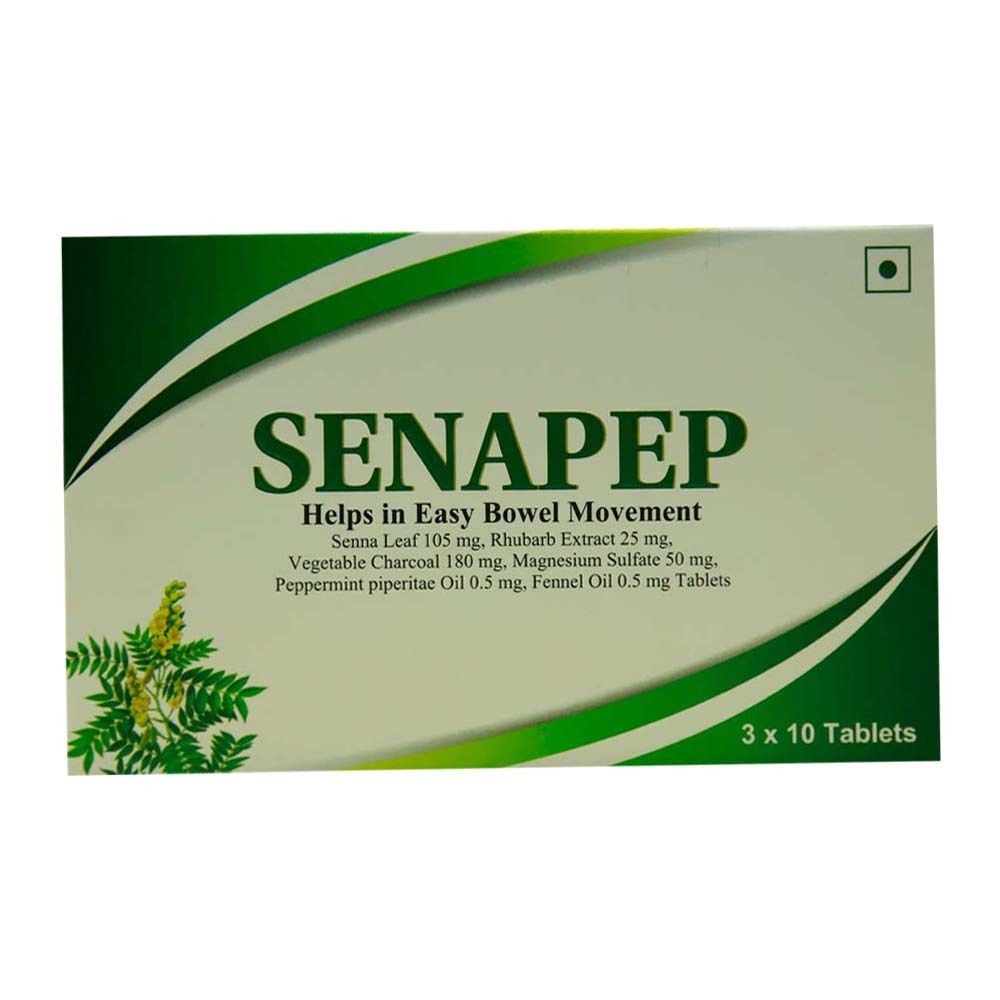 Senapep Helps Bowel Movement 10PCS x 3