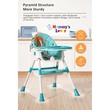 Mommy Lover Best Baby 4 In 1 Multifunctional Chair Blue
