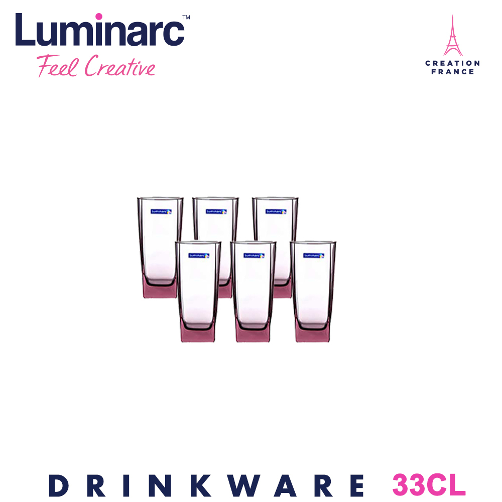 Luminarc Gobelet Sterling Pink Tumbler 33CL J5387