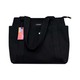Konoko Canvas Tote Bag Large (Black)