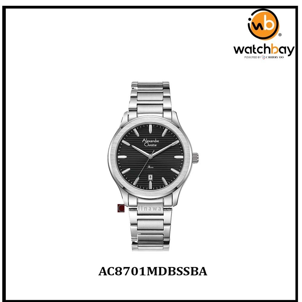 Alexandre Christie Men Watch AC8701MDBSSBA Cherry Oo
