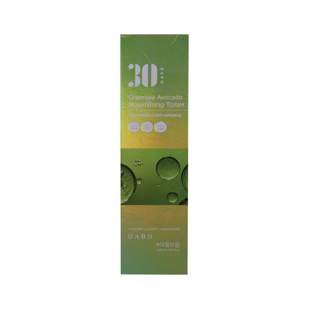Dabo 30Days Greentea Avocado Nourish Toner 300ML