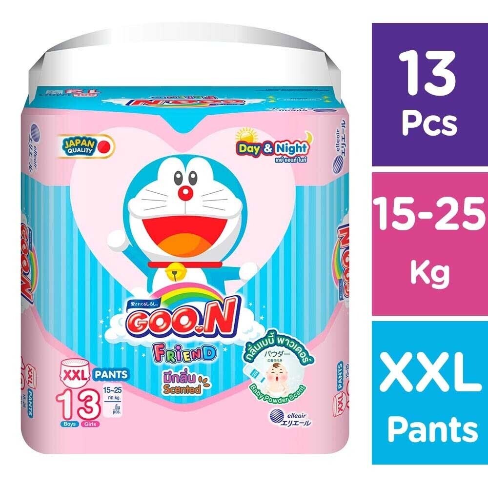 Goo.N Friend Baby Diaper Pants Jambo 13PCS (Xxl)