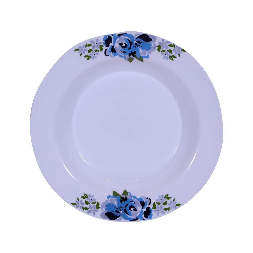 Larah Flare Soup Plate 9in (Rose Blue)