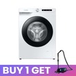 Samsung Front Load Washing Machine WW90T504DAW/ST 9KG (White)