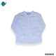 Max & Mia Kid Boy Cotton Puff Long Sleeve Shirt MM9945 Light Blue M (5/6yrs)