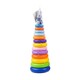 Baby Cele Rainbow Bunny Stacking Rings Tower 11867